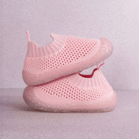 Duckies à enfiler - Rose Pailleté