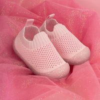 Duckies à enfiler - Rose Pailleté