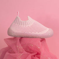Duckies à enfiler - Rose Pailleté